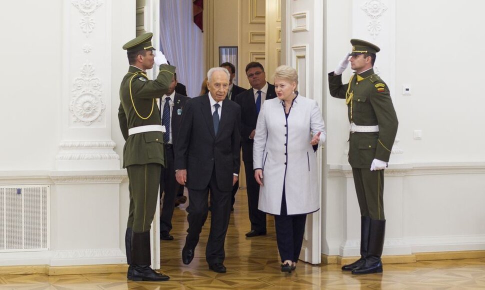 Shimonas Peresas ir Dalia Grybauskaitė