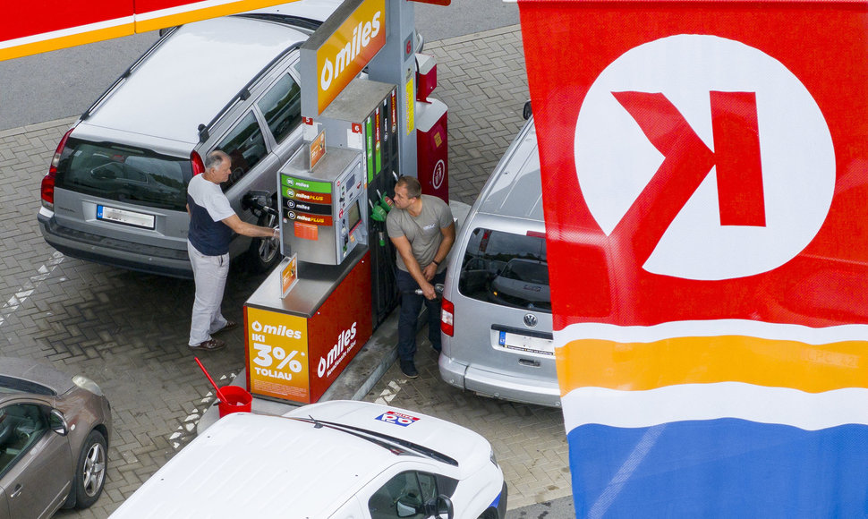 „Circle K“ degalų kainos mažinimo iniciatyva