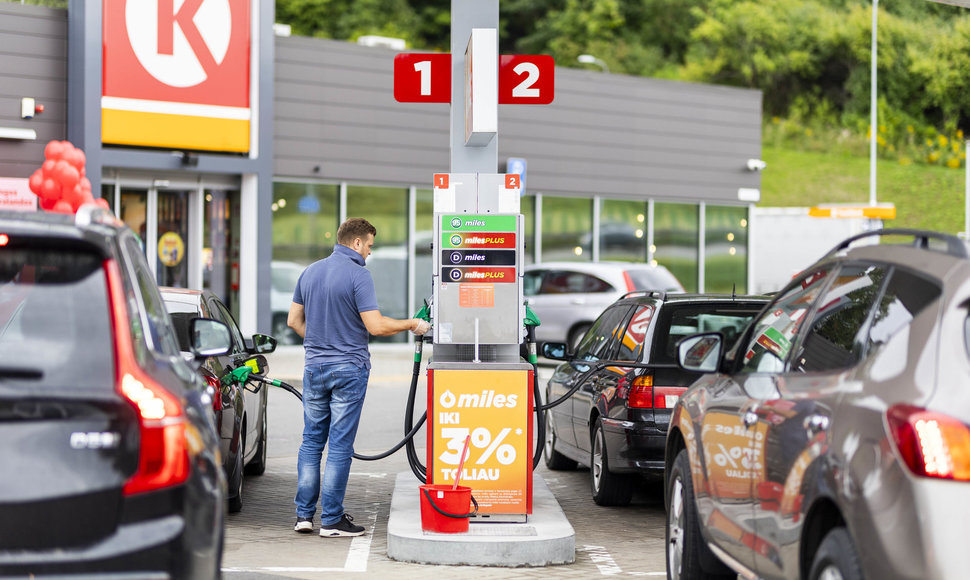 „Circle K“ degalų kainos mažinimo iniciatyva