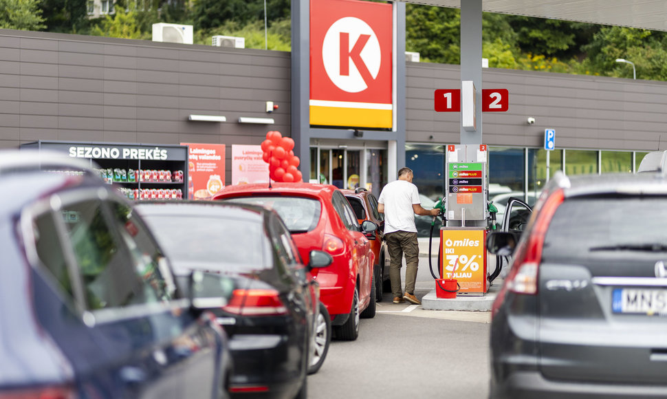 „Circle K“ degalų kainos mažinimo iniciatyva