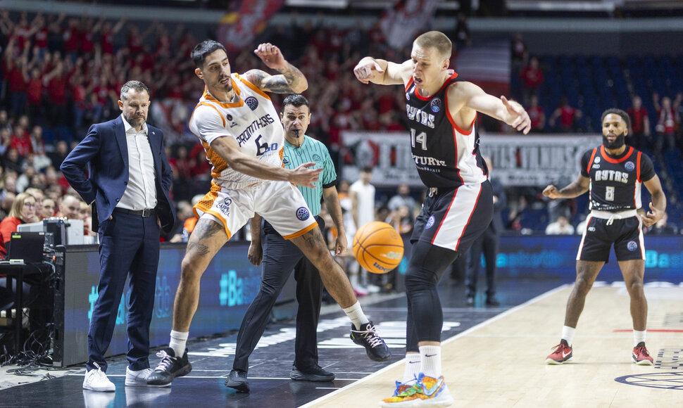 FIBA Čempionų lygos rungtynės: Vilniaus &bdquo;Rytas&ldquo;  &ndash; Patrų &bdquo;Prometheas&ldquo;