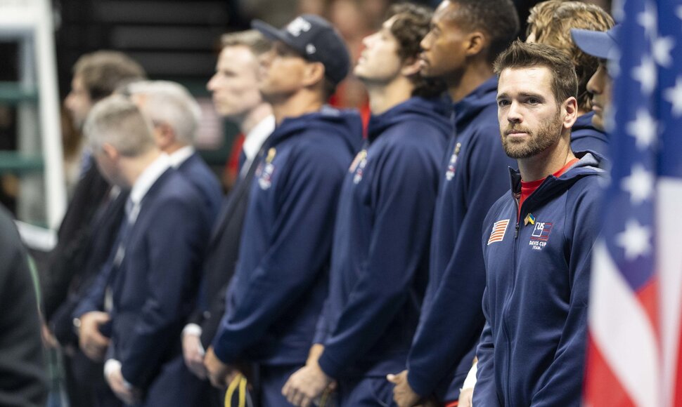 Daviso taurės mačas JAV - Ukraina