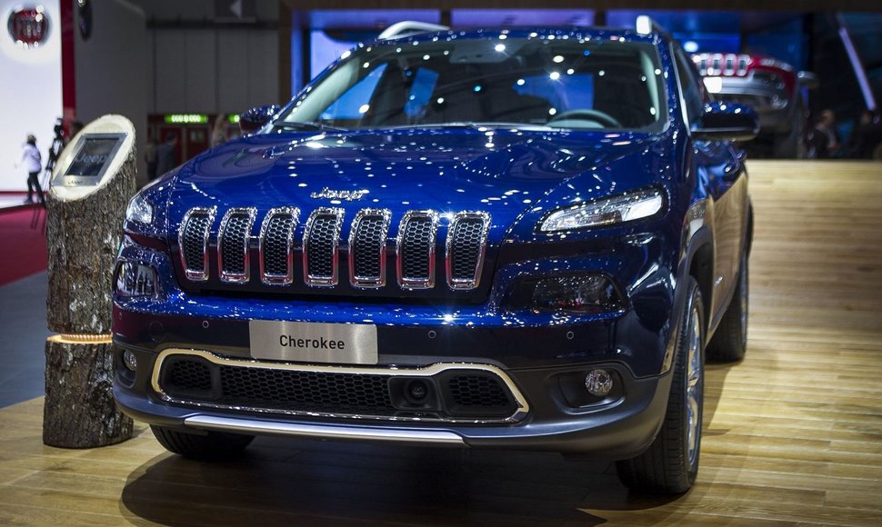 „Jeep Grand Cherokee Compass“ - naujas džipas Ženevoje