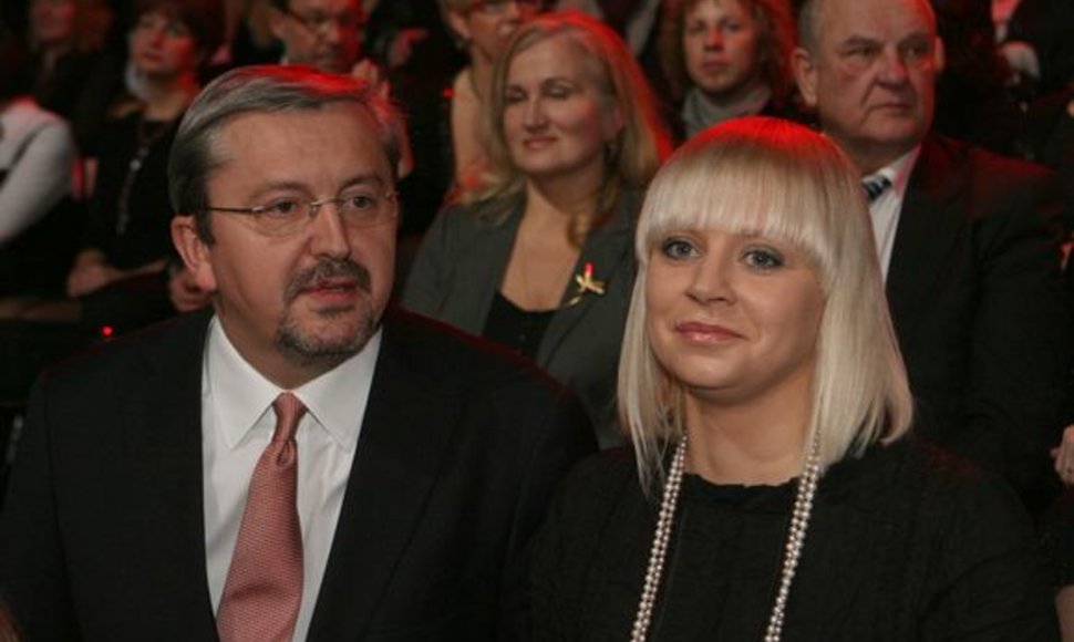Audrius Siaurusevičius su žmona