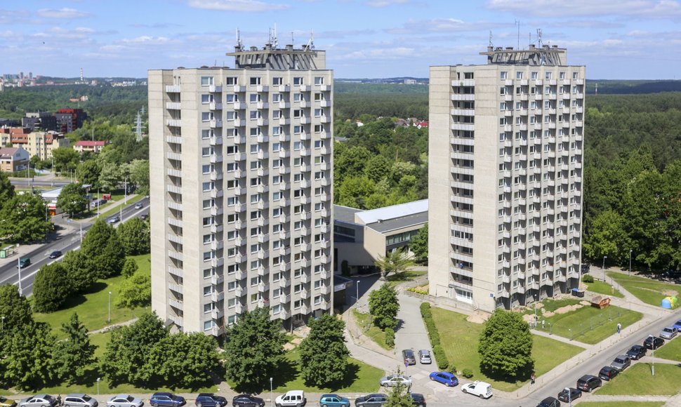 Algirdas Butkevičius apžiūrėjo Vilniaus Gedimino technikos universiteto studentų bendrabučius