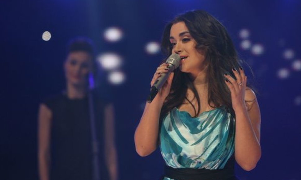 Dainininkė Evelina Sašenko su daina „For This I‘ll Pray“