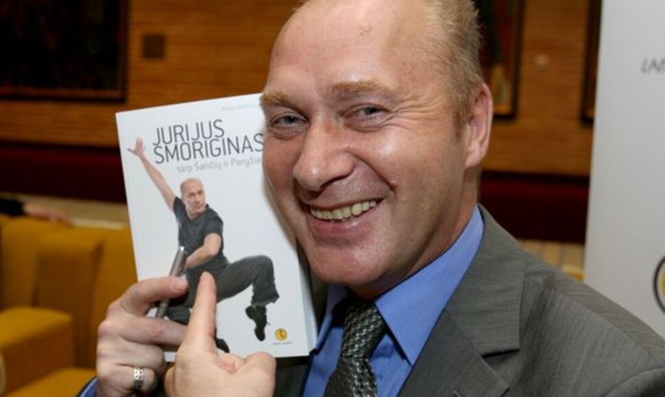 Jurijus Smoriginas per vieną vakarą pristatė ir knygą, ir spektaklį