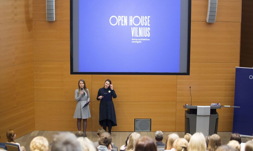 Ketvirtadienio vakarą buvo atidarytas jau antrasis atvirosios architektūros savaitgalis &bdquo;Open House Vilnius&ldquo;