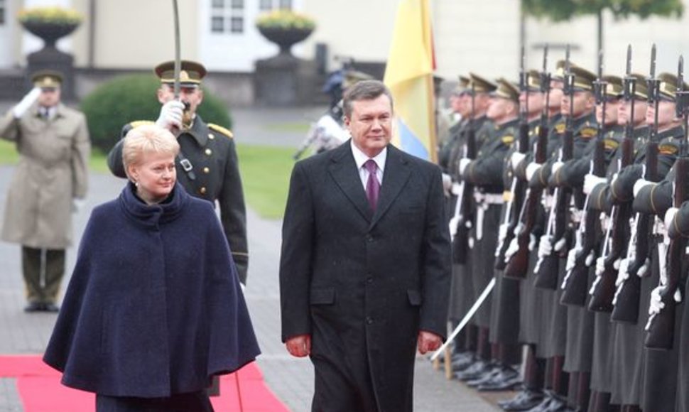 Ukrainos prezidento V.Janukovyčiaus vizitas Lietuvoje
