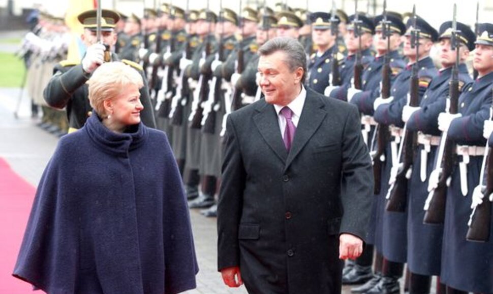 Ukrainos prezidento V.Janukovyčiaus vizitas Lietuvoje