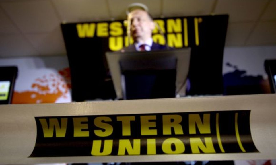 „Western Union“ atidarymo akimirka