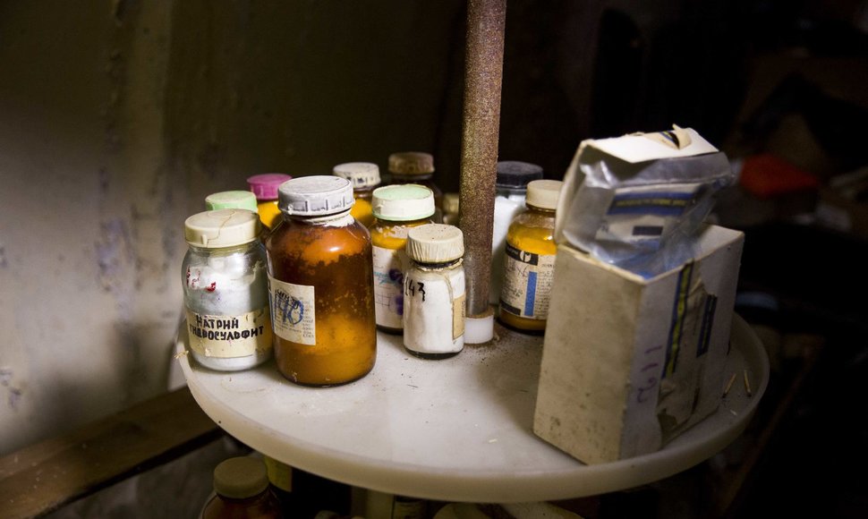 Sapiegos parke rasta medicininių ir cheminių medžiagų „lobis“