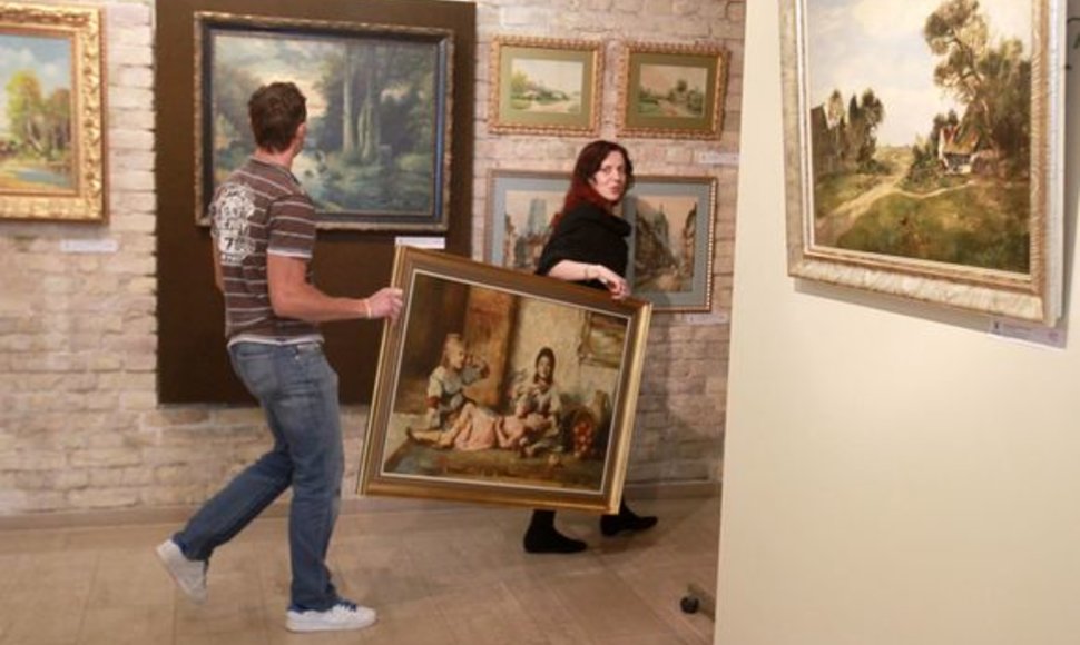 „Vilniaus aukciono“ meno kūriniai