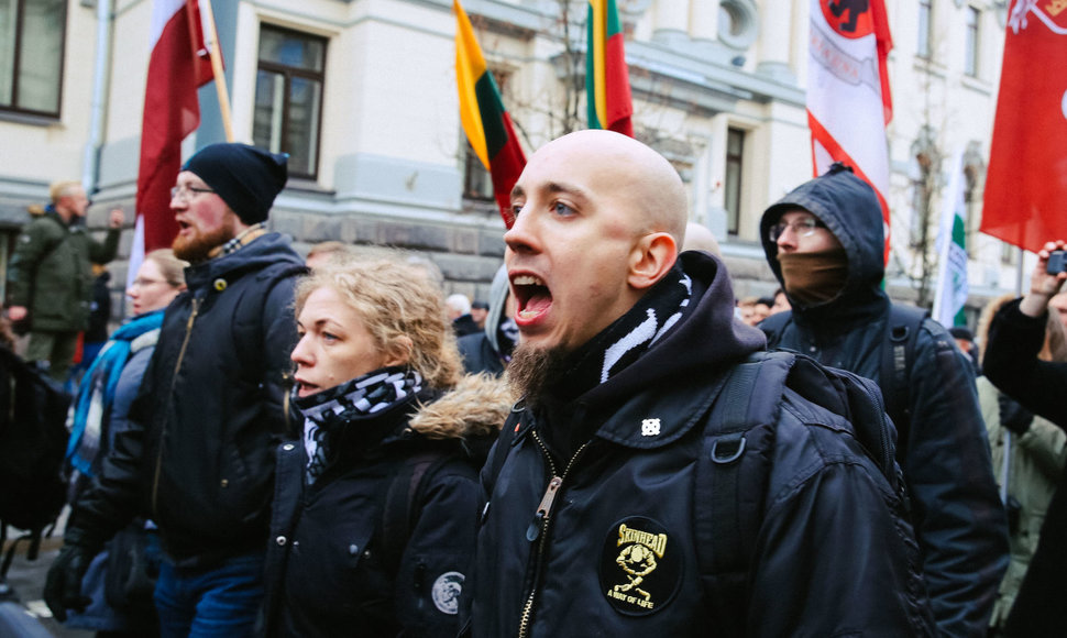 Patriotinės eitynės Vilniuje už Vytį ir kalbą