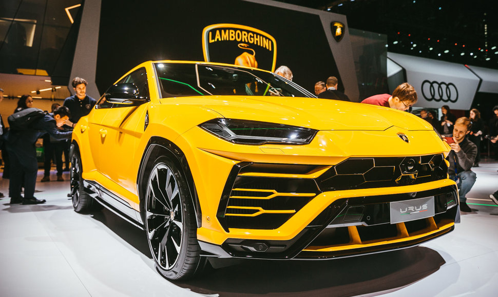 Ženevos parodoje - „Lamborghini Urus“: pirmasis sportinių automobilių gamintojo visureigis