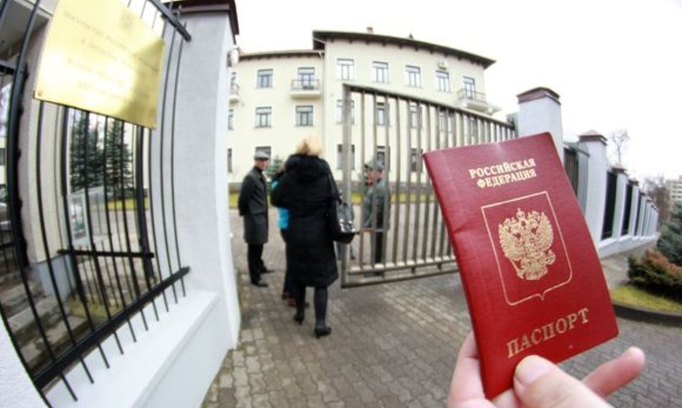 Vilniuje balsavimas vyksta Rusijos ambasadoje