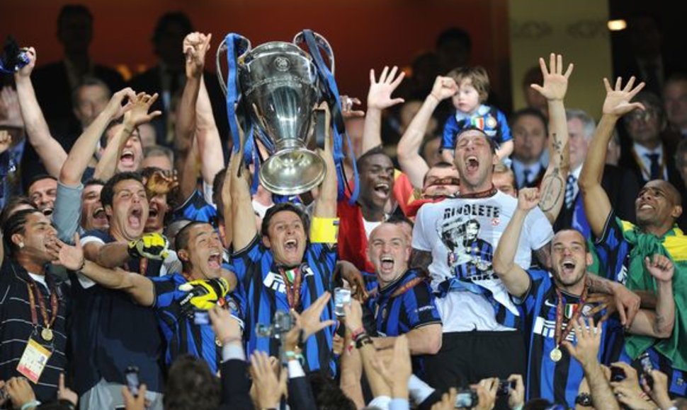 UEFA Čempionų lygos nugalėtojų taurė – Milano „Inter“ rankose