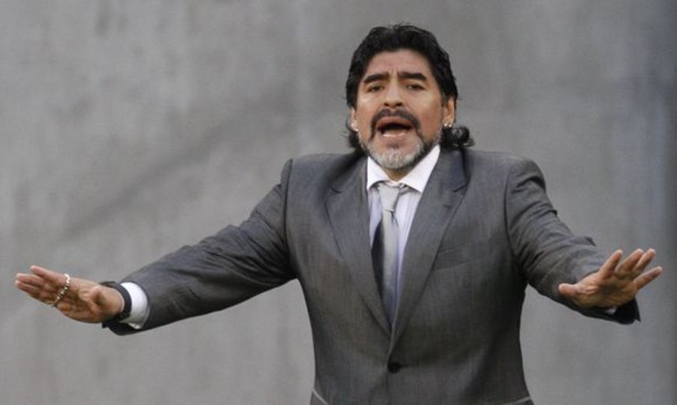 Diego Maradona vėl gandų apsuptyje