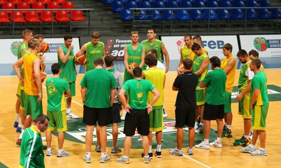 Lietuvos krepšininkai tęsia pasirengimą Ispanijoje