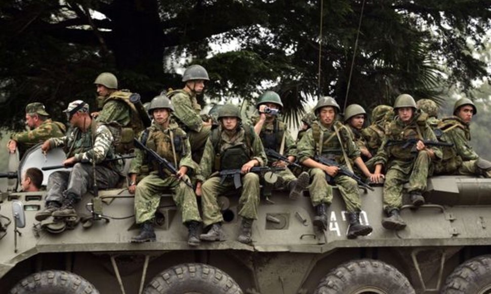 Rusijos kariai Pietų Osetijoje 