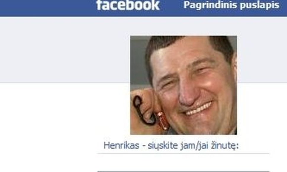 Henrikas Daktaras – „Facebook“