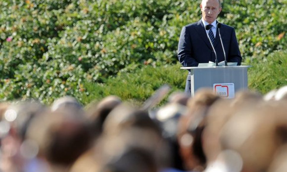V.Putinas kalba Gdanske