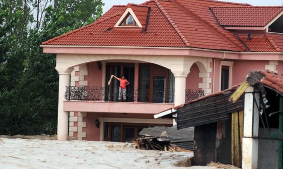 Potvynis Turkijoje