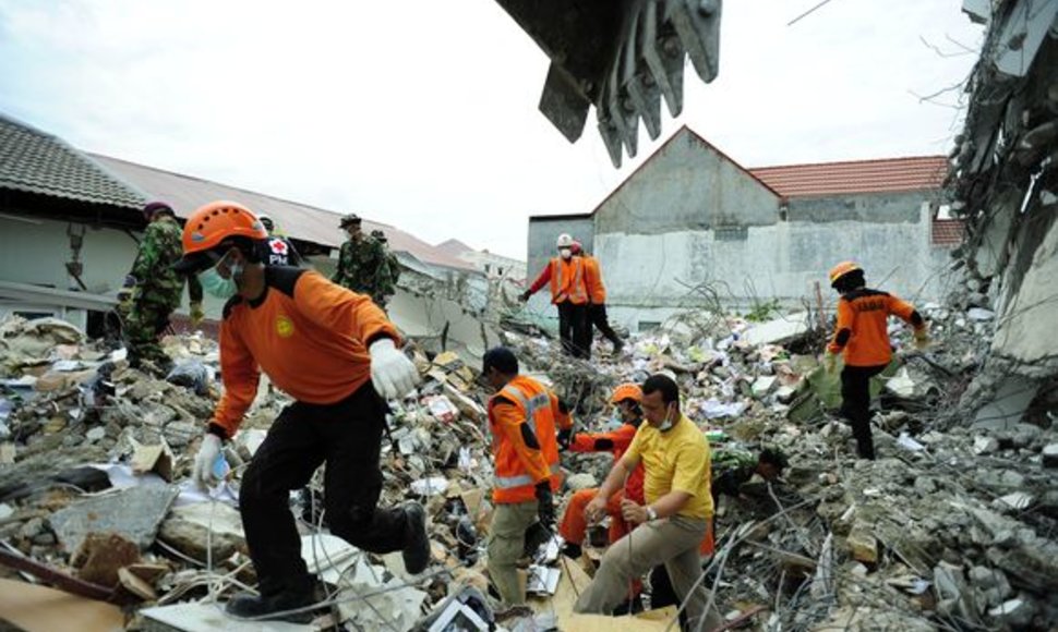 Indoneziją sukrėtė dar vienas žemės drebėjimas
