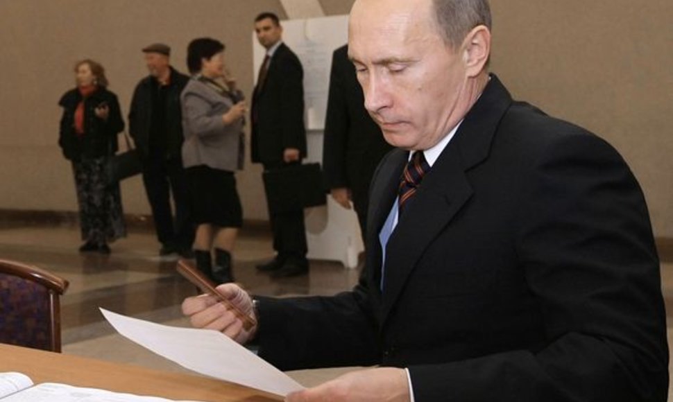 Balsuoja V.Putinas