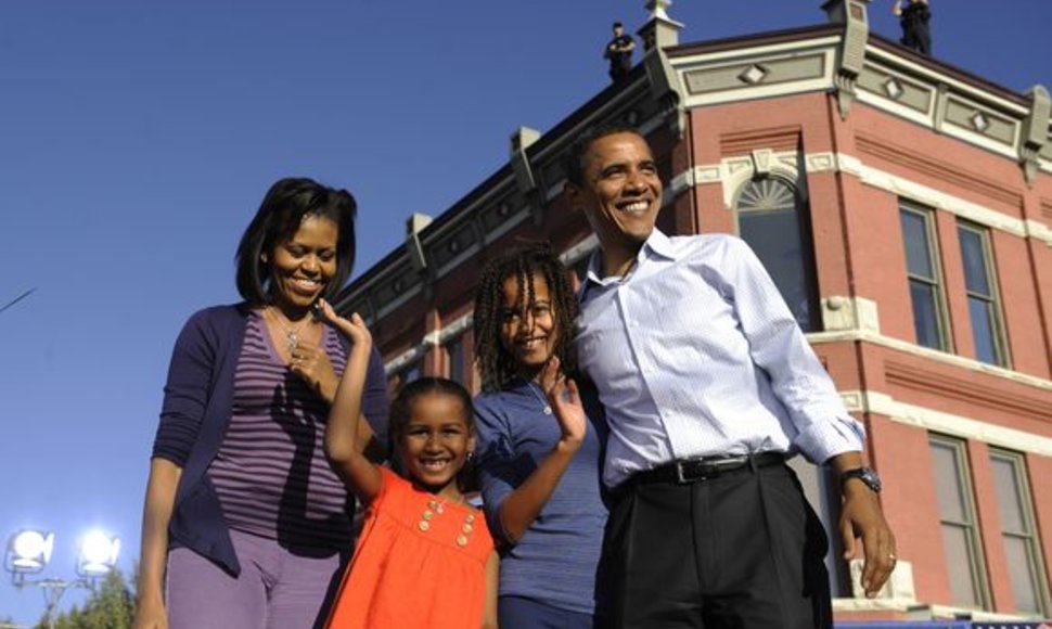 Obamų šeima