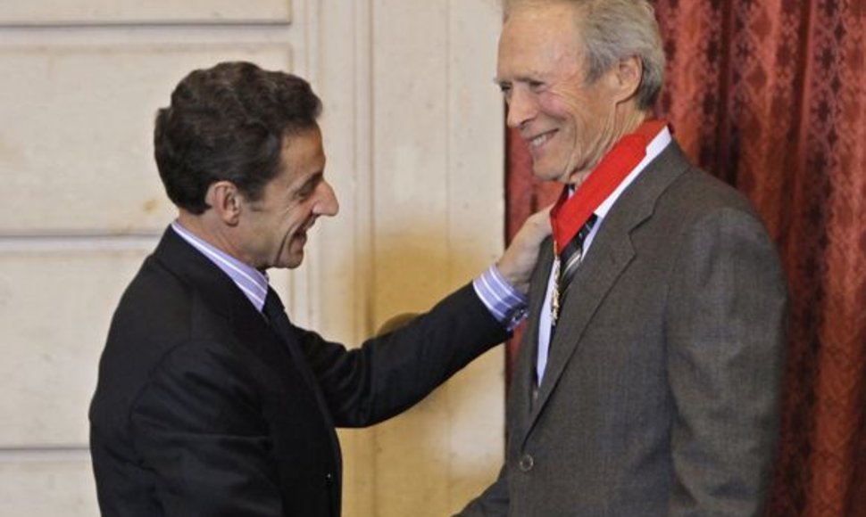 C.Eastwoodas ir N.Sarkozy