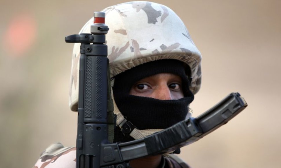 Saudo Arabijos pajėgų karys