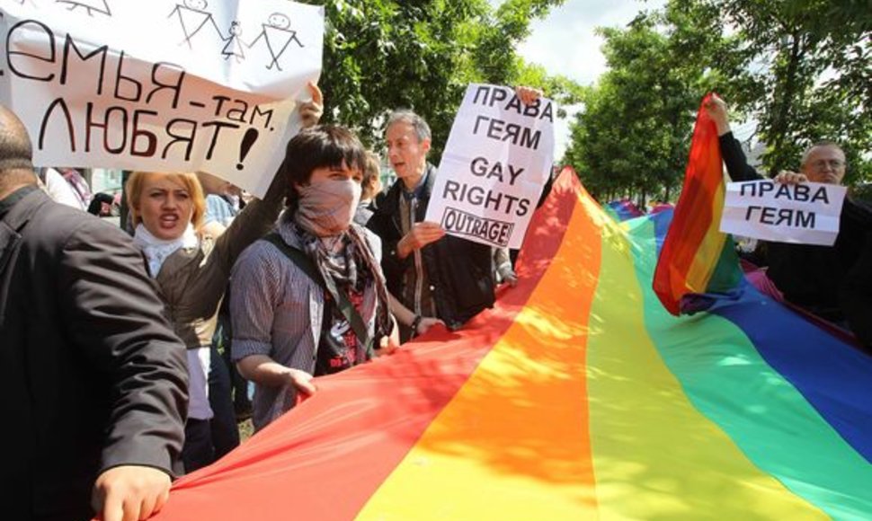 Homoseksualams Rusijoje nelengva