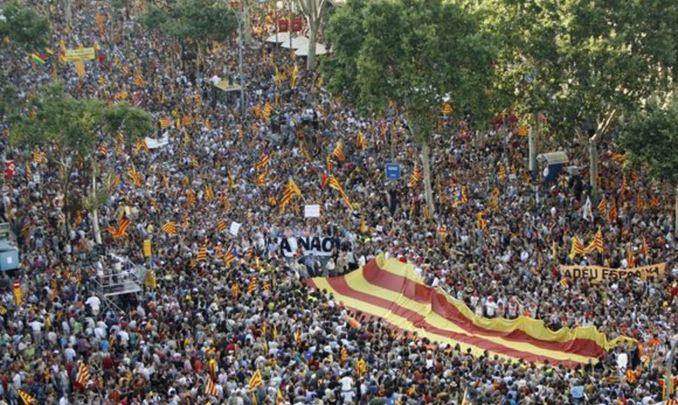 Reikalavimas nepriklausomybės Katalonija