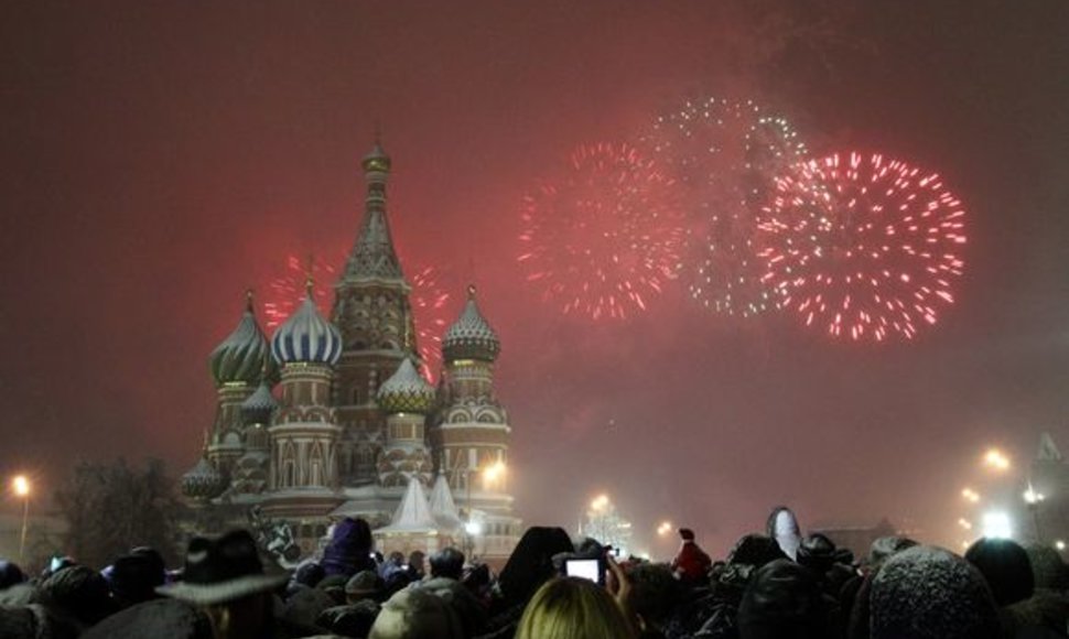 Naujieji metai Maskvoje
