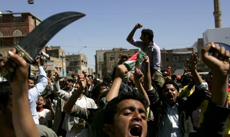 Protestai Jemene