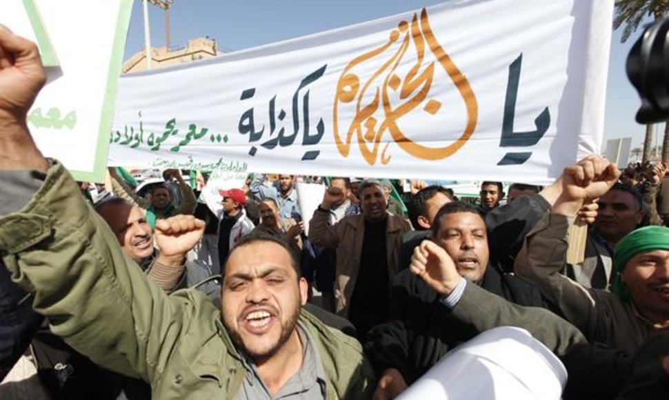 Protestai Libijoje