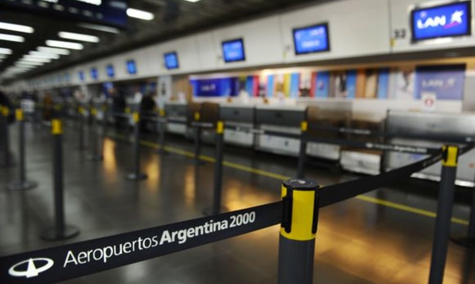 Apmiręs oro uostas Argentinoje