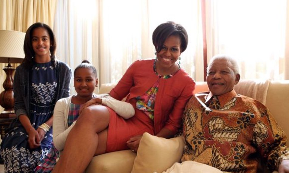 Michelle Obama su Nelsonu Mandela