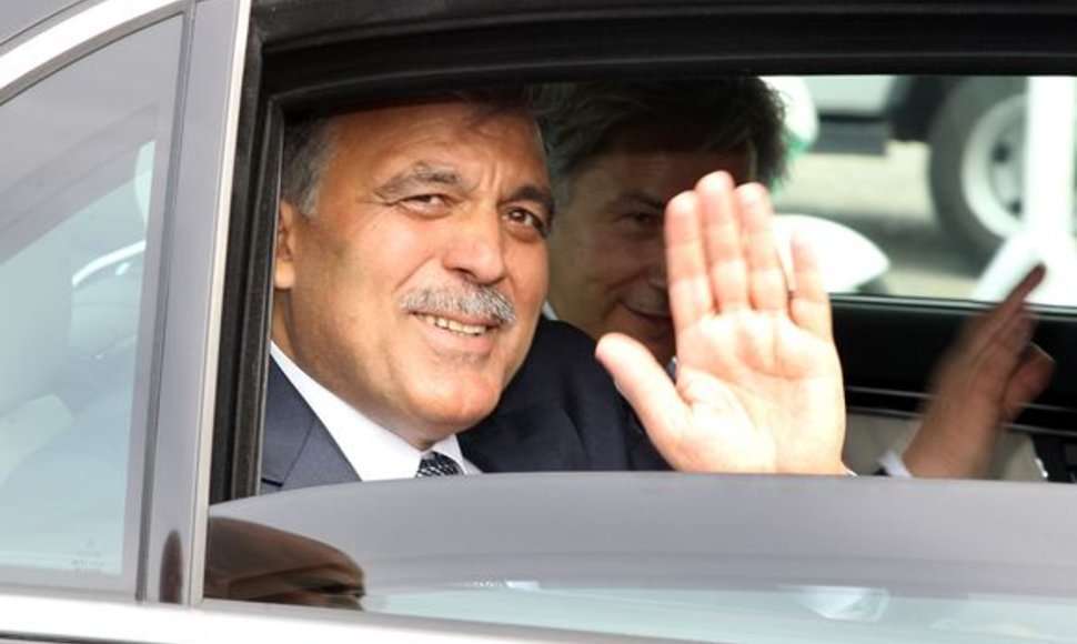 Turkijos prezidentas Abdullah Gul