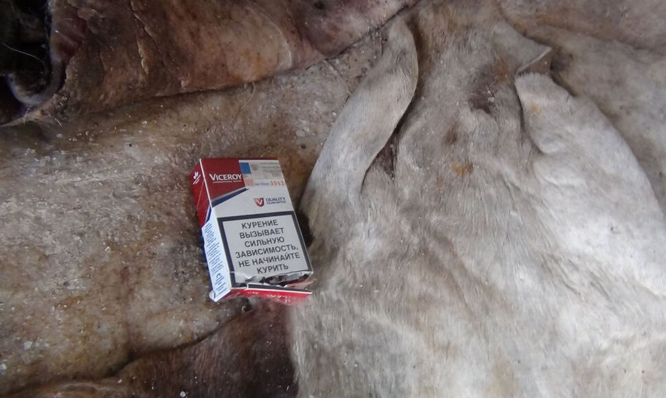 Sulaikyta cigarečių kontrabanda