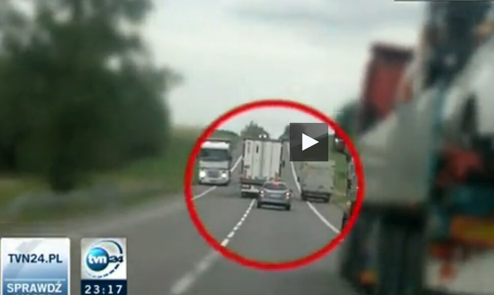 Užfiksuotas pažeidimas