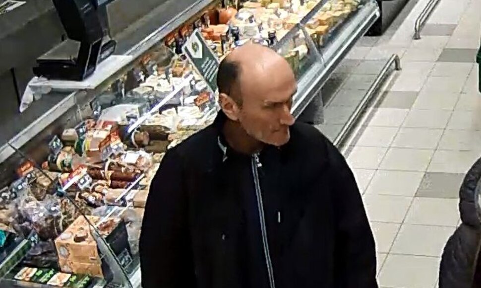 Užfiksuotas įtariamasis