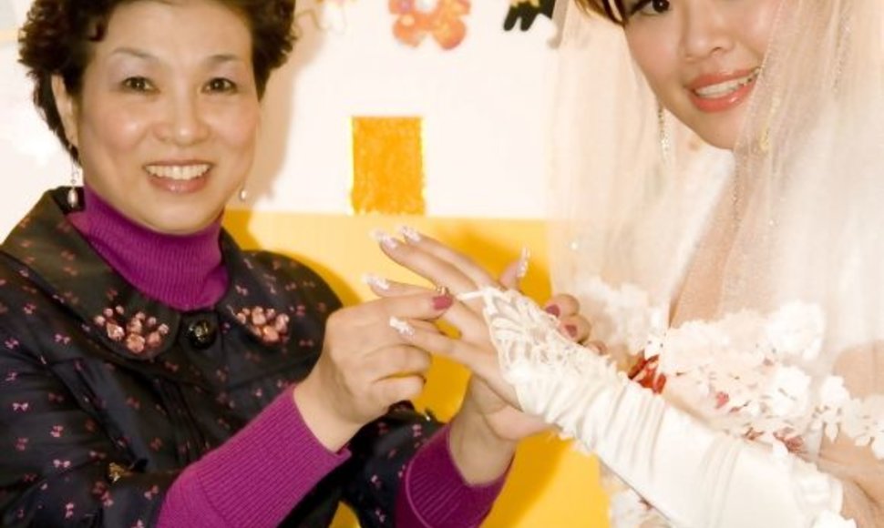 Chen Wei-yih su savo motina