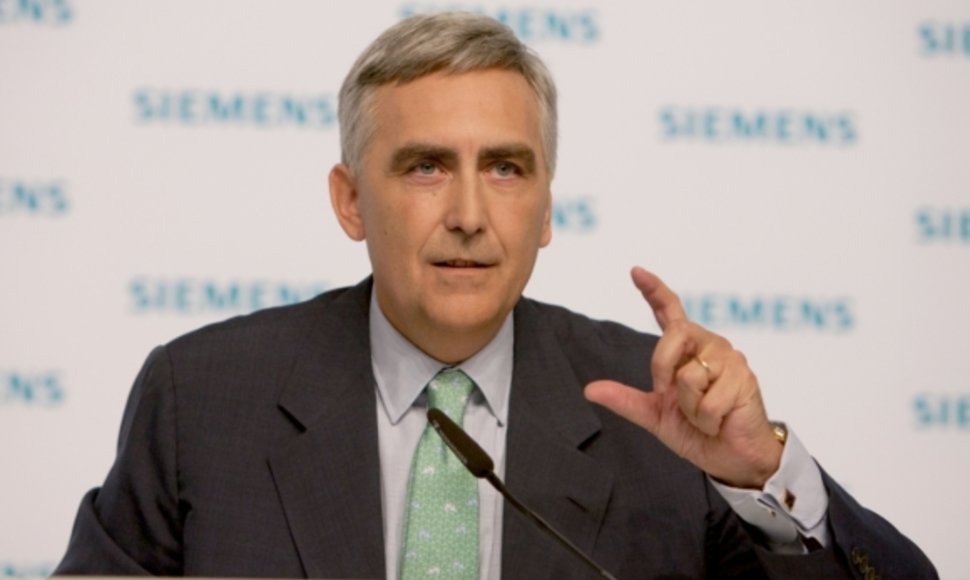 "Siemens" vadovas Peter Loscheris