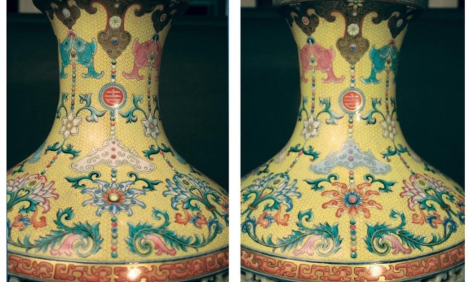 XVIII a. kiniška vaza