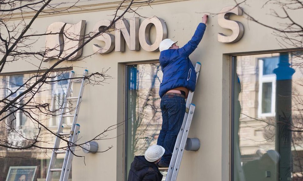 Neparduodamo „Snoro“ turto vertė mažėja.