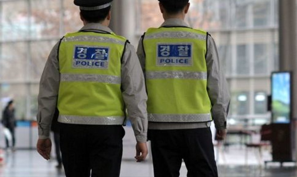 Policija Pietų Korėjoje
