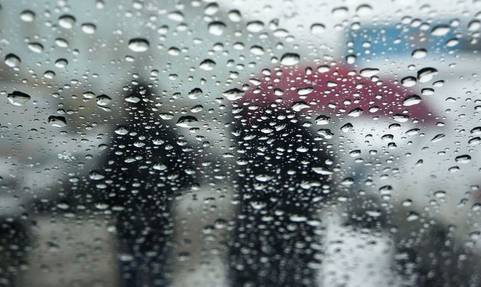 Vaizdas pro automobilio langą Kazachstane