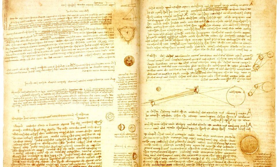 Leonardo da Vinci &bdquo;Leičesterio kodeksas&ldquo;